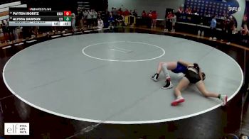 125 lbs. Cons. Round 2 - Alyssa Dawson, Lebanon vs Payton Moritz, Washington