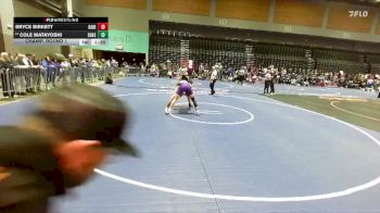 157 lbs Champ. Round 1 - Bryce Birkett, Oak Ridge vs Cole Matayoshi, Shasta