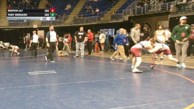 115 lbs 5th Place - Benton Alt, Chestnut Ridge vs Toby Bernash, Chestnut Ridge