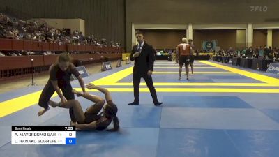 ANA MAYORDOMO GARCIA vs LAUREN HANAKO SOGNEFEST 2024 Pan IBJJF Jiu-Jitsu No-Gi Championship