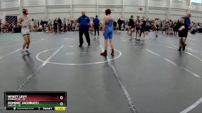 110 lbs Round 7 (10 Team) - Dominic Jacobucci, Lake WC vs Wyatt Levy, Rambler WC