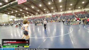 118 lbs Cons. Round 4 - Jackson Bullock, Suples vs Gage Bird, Altamont Longhorn Wrestling