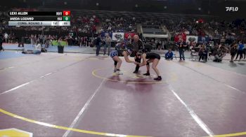 125 lbs Cons. Round 3 - Jaeda Lozano, Hillsboro vs Lexi Allen, Rocky Mountain