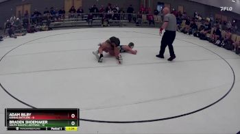 129 lbs Round 4 (8 Team) - Braden Shoemaker, South Dakota Lightning vs Adam Bilby, Kansas Rattlers