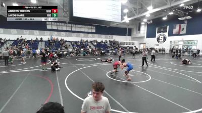 165 lbs Quarterfinal - Jacob Hare, Westlake High School vs Andres Torres, Newport Harbor High School