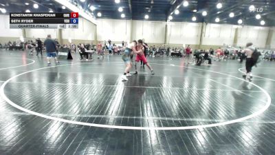 165 lbs Quarterfinal - Konstantin Khaspekian, Caveman Wrestling vs Seth Ryder, Venice Takedown Club