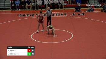 170 lbs Final - Brodie Porter, In vs Logan Hoffman, WPIAL
