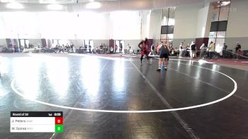 285 lbs Round Of 32 - Juelz Peters, Unaffiliated HS vs Wilson Spires, West Virginia - UNATT