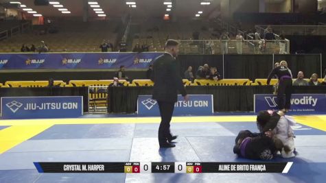 Aline De Brito França vs Crystal M. Harper 2026 Pan Jiu Jitsu IBJJF Championship
