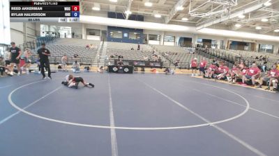88 lbs Reed Akkerman, Wisconsin vs Rylan Halverson, Iowa Red
