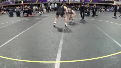 207 lbs Quarters & 1st Wb (16 Team) - Ella Beam, Presbyterian vs Tristan Kelly, McKendree University