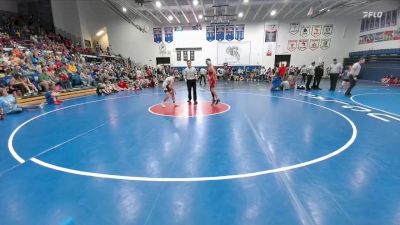110 lbs Quarterfinal - Wesston Allen, Glenrock Intermediate Middle School vs David Hess, Johnson Junior High