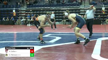 285 lbs Quarterfinal - Hunter Catka, Virginia Tech vs Dominic Petracci, Drexel