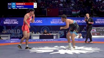 70 kg 1/8 Final - Taishi Narikuni, Japan vs Syrbaz Talgat, Kazakhstan