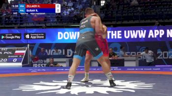 125 kg 1/8 Final - Hayden Nicholas Zillmer, United States vs Robert Baran, Poland