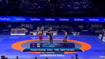 125 kg 1/8 Final - Geno Petriashvili, Georgia vs Dinesh Dinesh, India