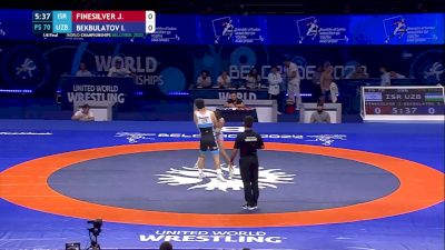 70 kg 1/8 Final - Joshua Stuart Finesilver, Israel vs Ilyas Bekbulatov, Uzbekistan