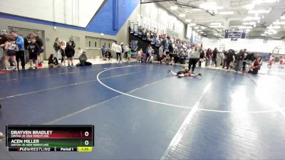 73 lbs Cons. Round 2 - Drayven Bradley, Uintah Jr High Wrestling vs Acen Miller, Uintah Jr High Wrestling