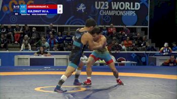 55 kg Quarterfinal - Arslan Abdurakhmanov, Kaz vs Akyikat Kulzhigit Uulu, Kgz
