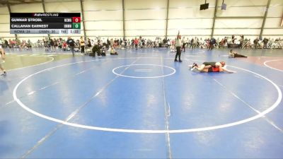 140 lbs Round 3 (12pm Friday) - Callahan Earnest, Untouchables, MN vs Gunnar Strobl, NCWAY National Team