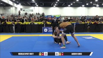 AARON W JONES vs NICHOLAS WYATT BRETT 2025 World IBJJF Jiu-Jitsu No-Gi Championship