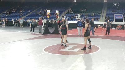 132 lbs 5th Place - Alexia Coleman, Salem vs Audrey Shaw, Bedford