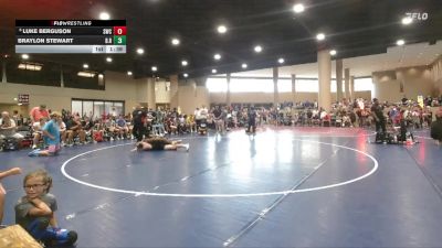 165 lbs Semifinal - Luke Berguson, Stronghold Wrestling Club vs Braylon Stewart, B.R.A.W.L