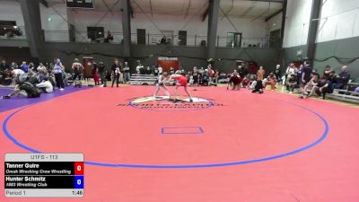 113 lbs Quarters - Tanner Guire, Omak Wrecking Crew Wrestling vs Hunter Schmitz, 1883 Wrestling Club