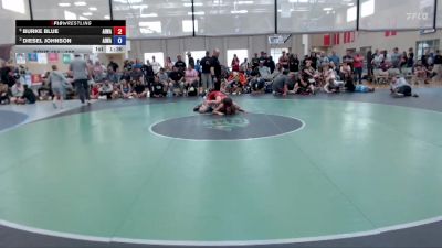 100 lbs 3rd Place Match - Burke Blue, All In Wrestling Academy vs Diesel Johnson, All In Wrestling Academy