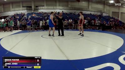 175 lbs Cons. Round 2 - Brock Foster, MI vs James Jones, OH