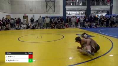 127 lbs R-32 - Deklan Barr, Altoona vs Brenden Agcaoili, Slam Academy-NV