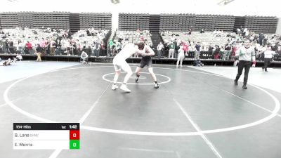 184-H lbs Quarterfinal - Bobby Lane, Shawnee vs Elliot Morris, .