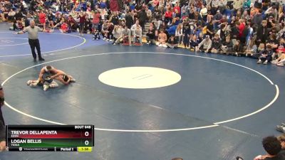 131 lbs Semifinal - Trevor DellaPenta, Eden vs Logan Bellis, Tioga