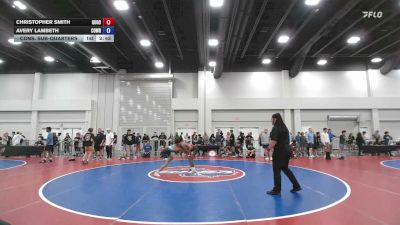 126 lbs Cons. Sub-quarters - Christopher Smith, Guerreiro Gold vs Avery Lambeth, Compound Wrestling