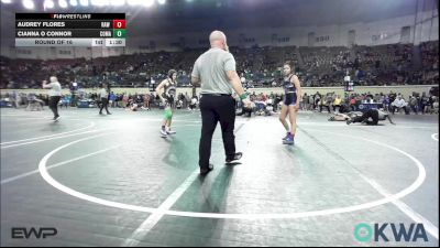 110 lbs Round Of 16 - Audrey Flores, Raw Wrestling Club vs Cianna O Connor, Comanche Takedown Club