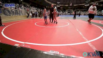 60 lbs Round Of 16 - Aj Carwile, Pin-King All Stars vs Owen Soutter, Team Tulsa Wrestling Club