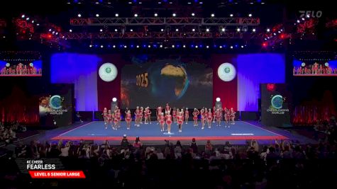 KC Cheer - FEARLESS [2025 L6 Senior Large Semis] 2025 The Cheerleading Worlds