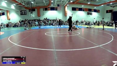 136 lbs Round 4 - Danny Gatto, Clinic Wrestling FXBG vs Jaekub Bogenrief, Prince George Youth Wrestling