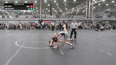 105 lbs Round 3 (3 Team) - Ben Elliott, Team Germantown vs Nic Loch, Lions Den WC