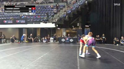 132 lbs 1st Place Match - Hunter Leavitt, Champions Wrestling Club vs Santino Cerrone, Southside Wrestling Club