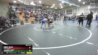 126 lbs Cons. Round 1 - Mikey Dang, Westminster vs Kareem Zaky, Fountain Valley