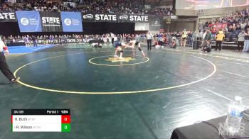 3A 138 lbs Semifinal - Ryan Wilson, Mount Vernon vs Hudson Buth, Mt. Spokane