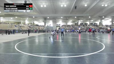 80 lbs Cons. Round 3 - Elijah Erskine, Grindhouse vs Mac Jamison, TN Wrestling Academy