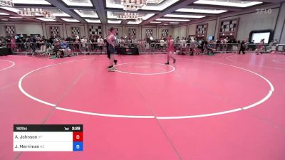 182 lbs Round Of 32 - Aaron Johnson, Vt vs Jonathan Merriman, Nc