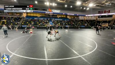 113 lbs Champ. Round 1 - Carew Christensen, Waukee Northwest vs Cruz Locke, Basehor-Linwood HS