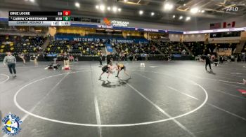 113 lbs Champ. Round 1 - Carew Christensen, Waukee Northwest vs Cruz Locke, Basehor-Linwood HS