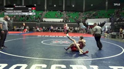 5A 138 lbs Cons. Round 2 - Levi Ray, A P Brewer High School vs Korben Gilchrist, East Limestone