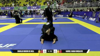 Gabriel Gaban Gonçalves vs Douglas Ribeiro De Avila 2025 Brasileiro Jiu-Jitsu IBJJF