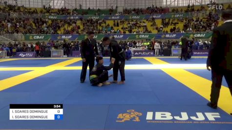 IZACK SOARES DOMINGUES vs GUSTAVO DE SOUSA FRANCELINO 2023 Brasileiro Jiu-Jitsu IBJJF