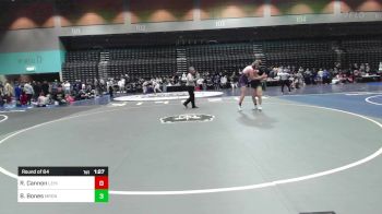 190 lbs Round Of 64 - Ryan Cannon, Lehi vs Bradley Bones, Meridian